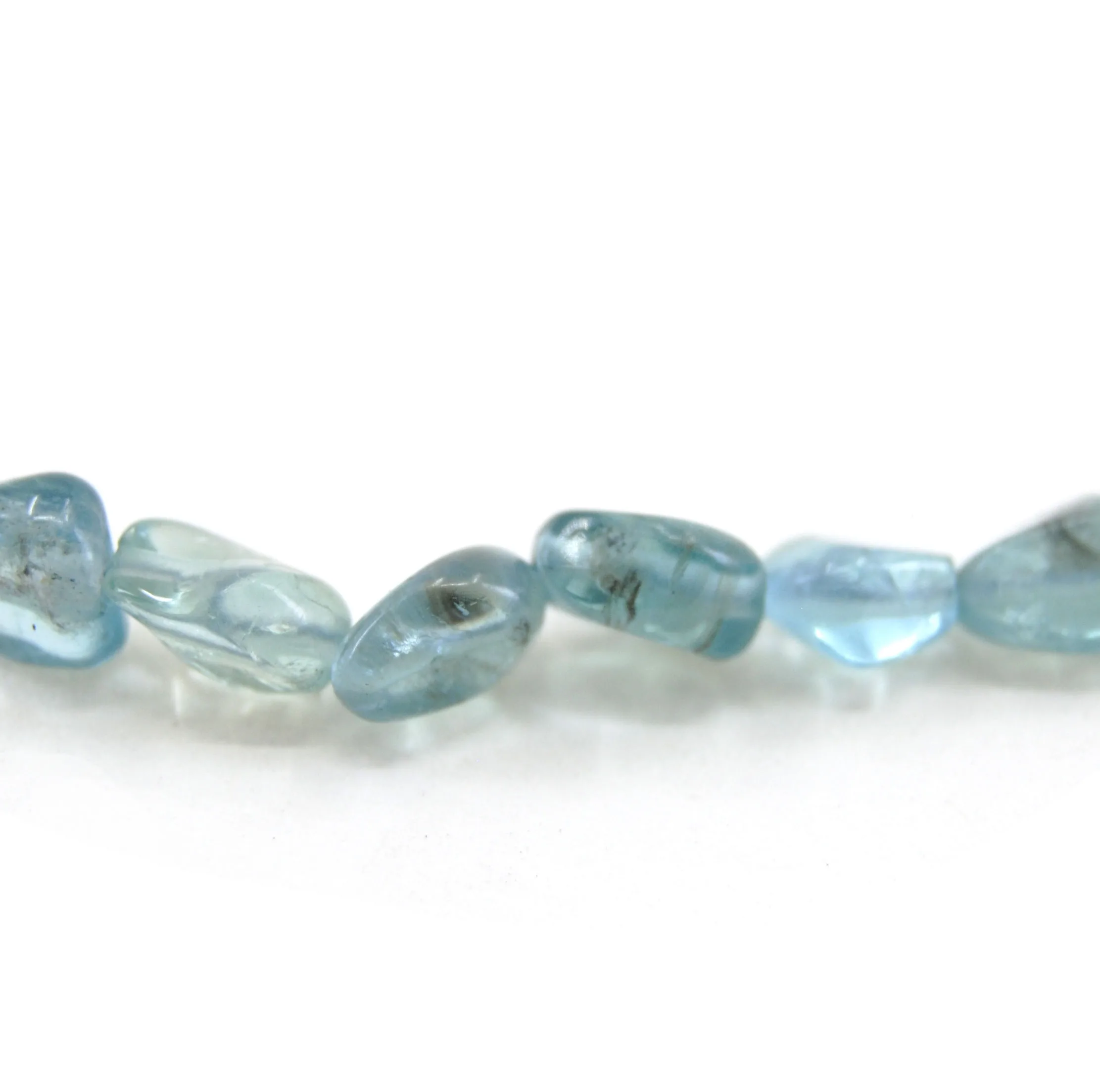 Natuurlijke edelsteen collier met apatiet - Afbeelding 3