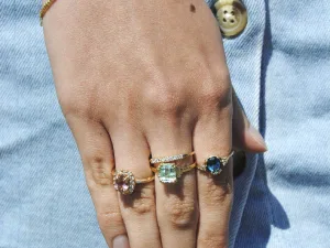 _DSC0482-min Geelgouden ring blauwe toermalijn en diamant Gouden ring druppelvorm met topaas en diamant Gouden ring met 7 Diamanten Gouden ring roze Toermalijn en Diamant