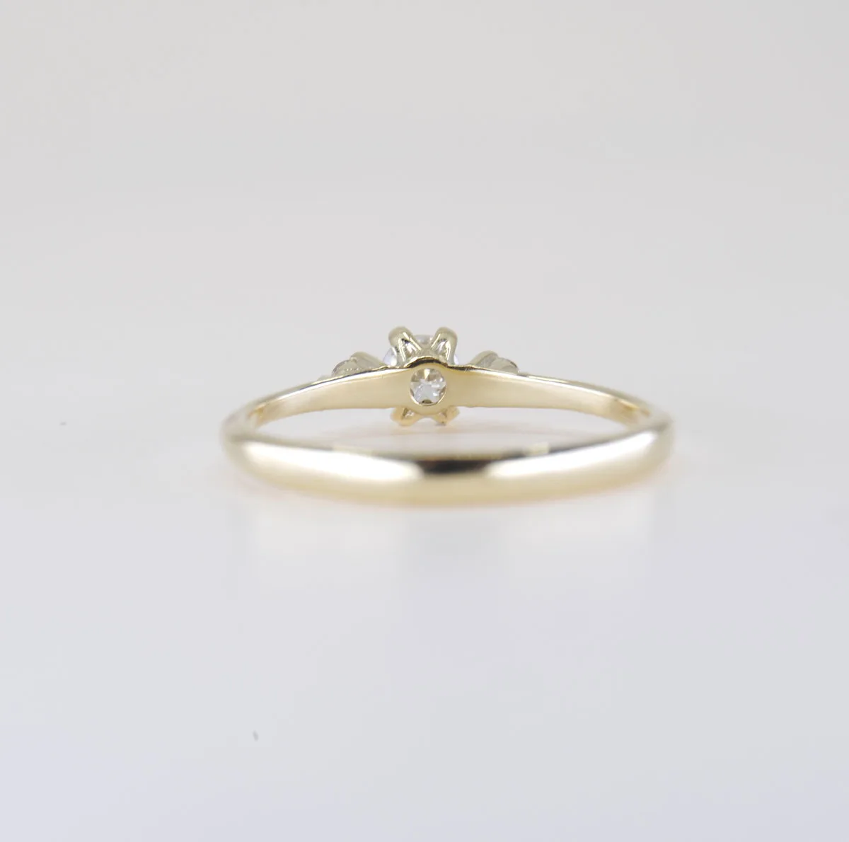 Geelgouden ring Havana met Diamant