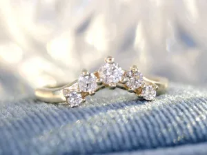 Geelgouden ring Vichy met Diamant 0,47crt Geelgouden ring Vichy met Diamant 0,47crt